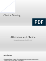Attributes and Choice 