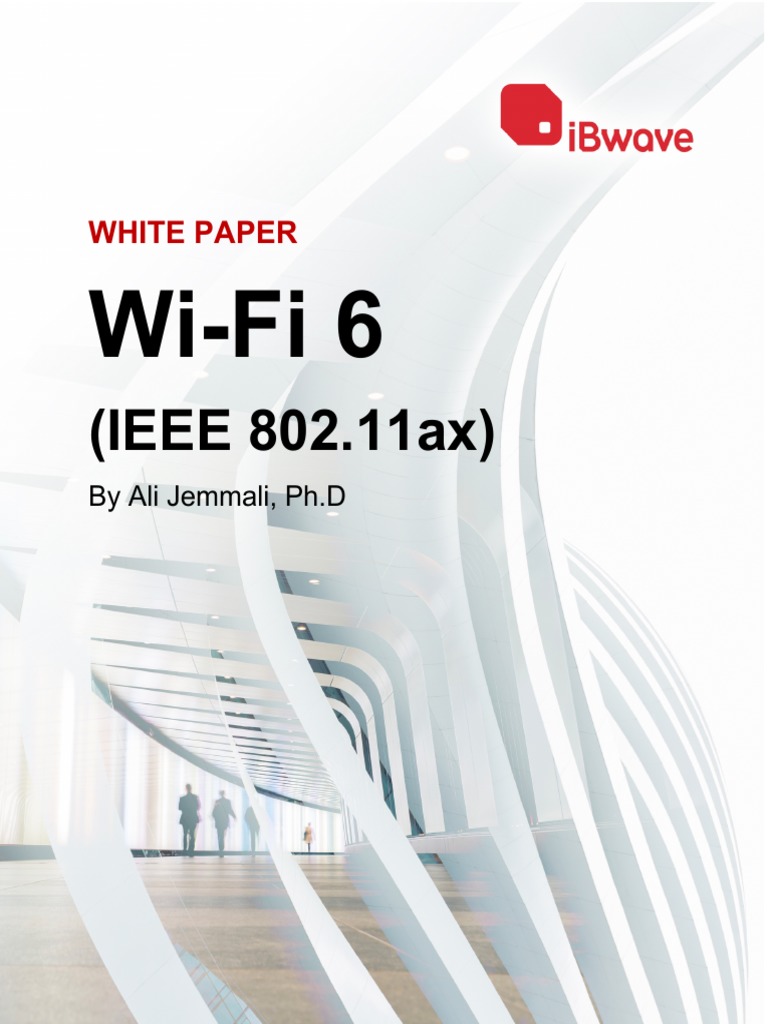Wi Fi 6 - White Paper | PDF | Ieee 802.11 | Wi Fi
