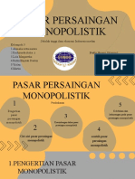 Pasar Persaingan Monopolistik