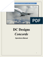 DC Designs Concorde Manual