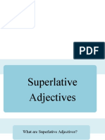 Superlative Adjectives PowerPoint Lesson