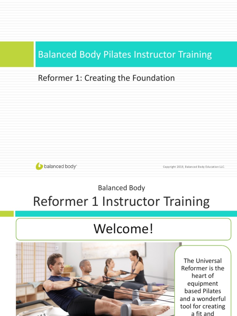 Pilates Reformer 1 Pdf Anatomical Terms Of Motion Human Leg