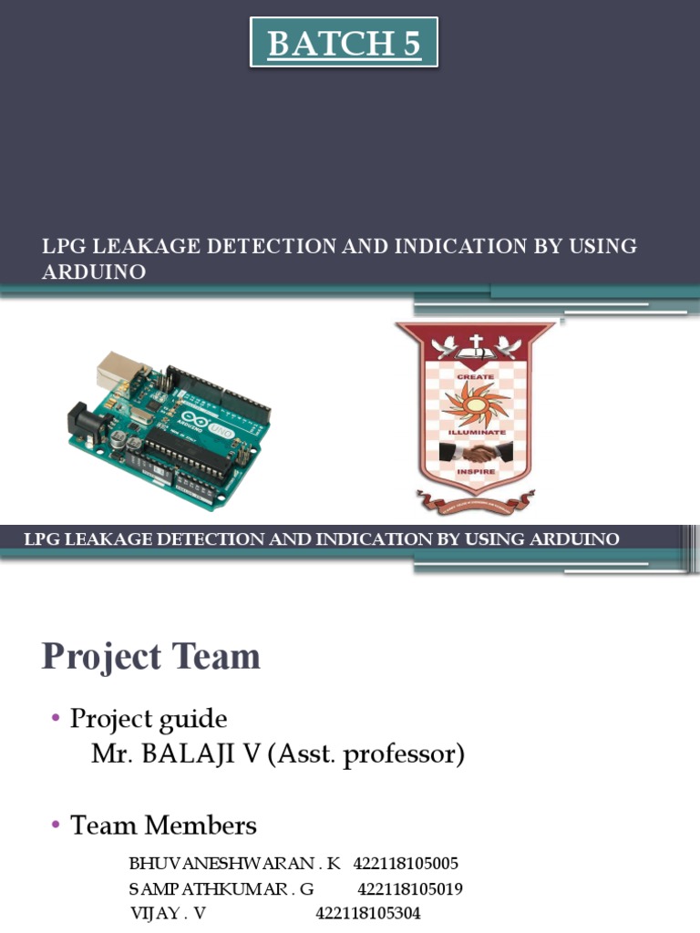 LPG Leakage Detection and Indication | PDF | Arduino | Liquefied ...
