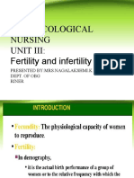 Fertility and Infertility