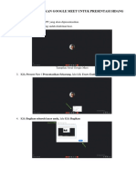 Cara Menggunakan Google Meet Untuk Presentasi Sidang