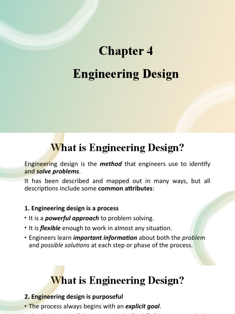 Engineering Design Process Overview | PDF | Engineering Design Process ...