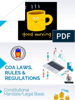 COA Laws Rules and Regulations