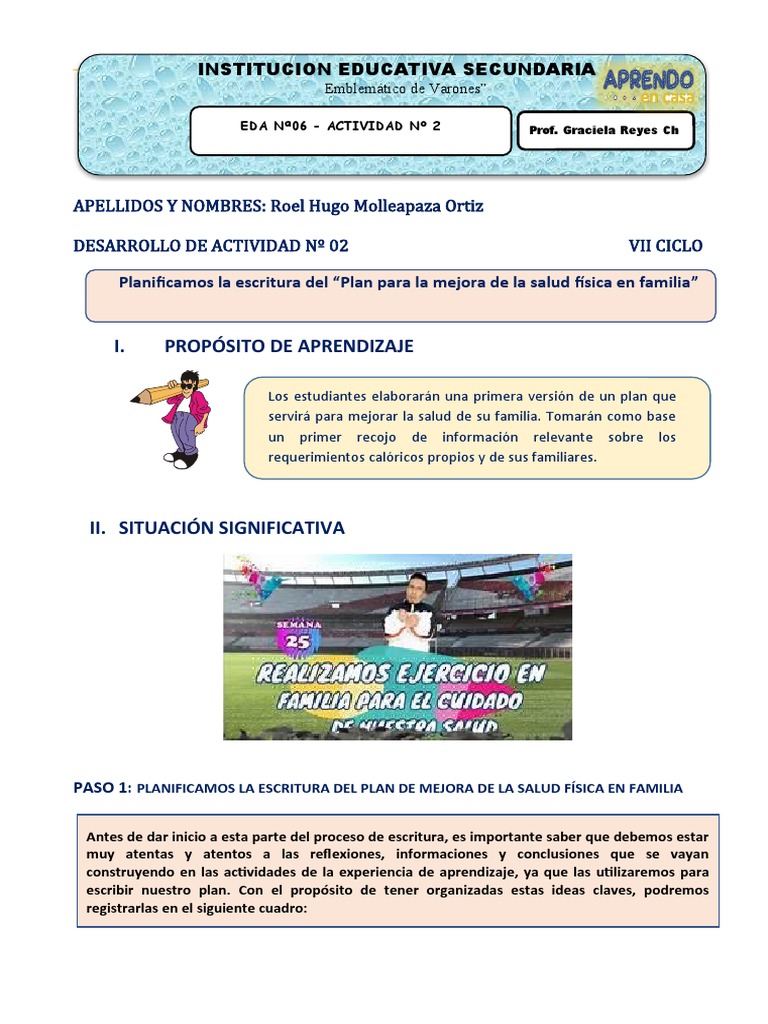 Actividad 1 | PDF | Crecimiento personal y profesional | Relaciones ...