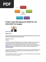 Project Cycle Management-2021-2027-Summary