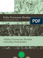 Etika Perencana Muslim