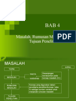 Masalah, Rumusan Masalah Dan ZTujuan Masalah 2017