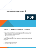 5. PEMBENTUKAN KATA DALAM BAHASA INDONESIA