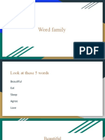 Word Family