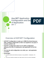 Unit 9 - ASP - Net Application Configuration and Deployment of Application