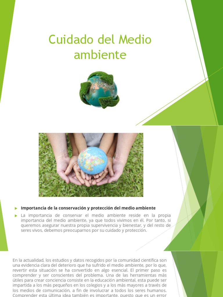 Cuidado y conservación del medio ambiente | PDF | Residuos | Entorno ...
