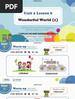 Unit 2 Lesson 6 Wonderful World 1