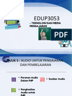 EDUP3053: - Teknologi Dan Media Pengajaran