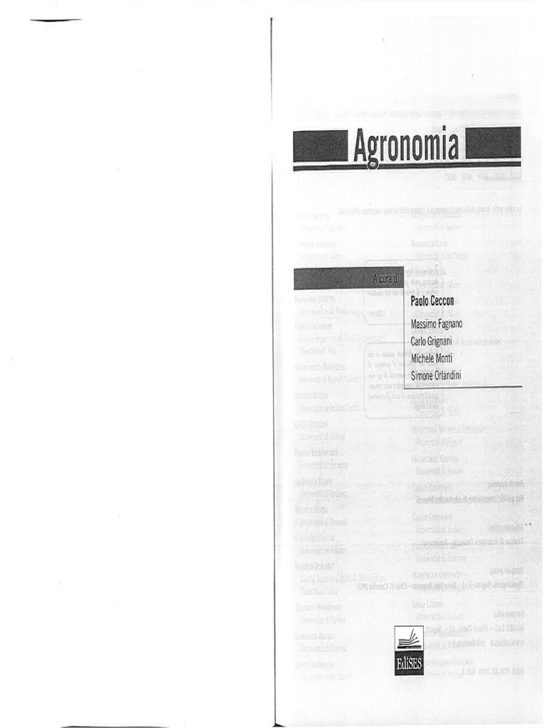 Agronomia | PDF