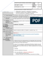 LEsson Plan Grade 10 - GEOMETRIC SEQUENCE