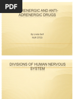 Adrenergic and Anti-Adrenergic Drugs