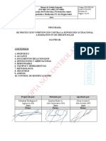 SGI-PRO-04 Programa de Protección y Prevención Contra La Exposición Ocupacional A Radiación UV de Origen Solar