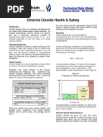 Chlorine Dioxide Health and Safety