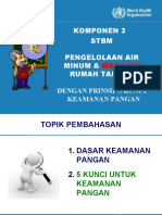 Bahan 5 Kunci Keamanan Pangan - STBM