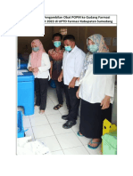 Dokumentasi Pengambilan Obat POPM Ke Gudang Farmasi Tanggal 16 Maret 2022 Di UPTD Farmasi Kabupaten Sumedang