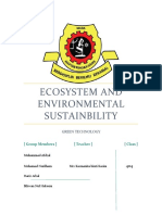 Ecosystem and Environmental Sustainbility