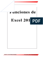 Manual de Excel FUNCIONES