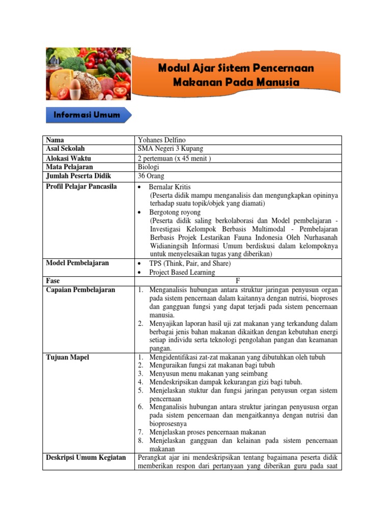 RPP Atau Modul Ajar, Bahan Ajar, Media Pembelajaran, Dan Alat Evaluasi ...