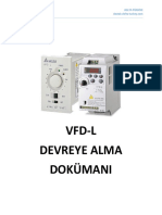 VFD-L Devreye Alma Dökümani