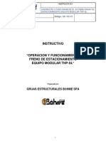 Instructivo - Funcionamiento y Operacion Freno de estacionamiento Modular 6 lineas