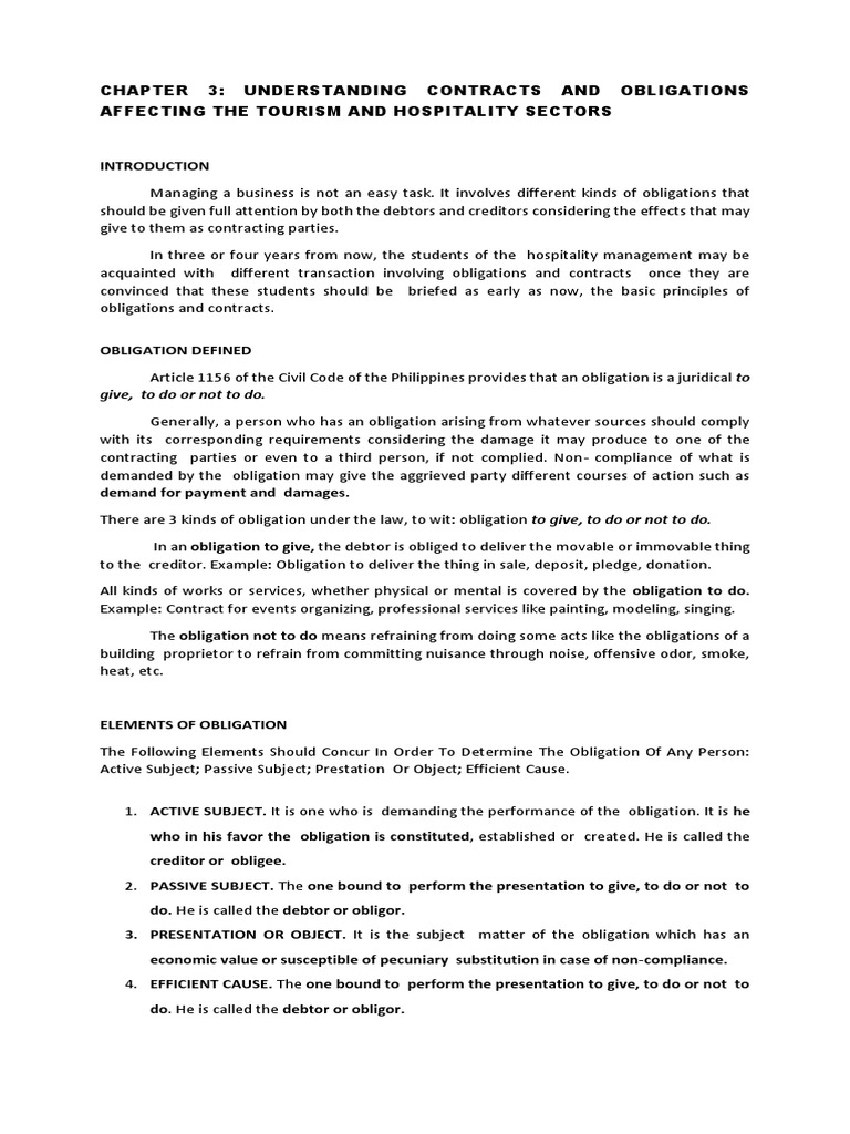 LEG Notes Module 3 | PDF