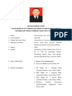 Daftar Riwayat Hidup Hakim Ad Hoc Tipikor