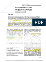 Apel, 2014, A Comprehensive Definition of Morphological Awareness
