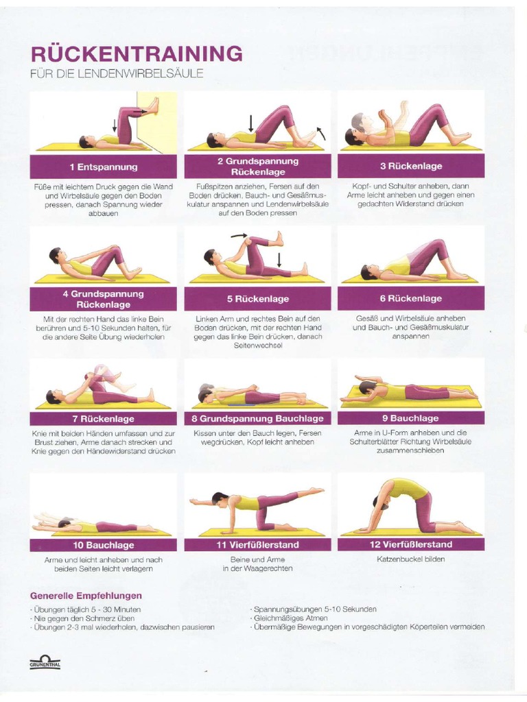 Rueckentraining Seite1 | PDF