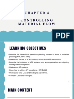 Chapter 04 - Controlling Material Flow