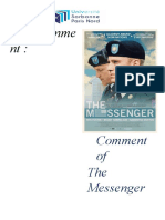 Assignme NT:: Comment of The Messenger