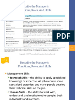 Managers Roles