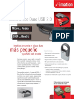 Micro Disco Duro Imation Datasheet Español