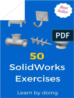 50 SolidWorks Exercises - Learn by Doing!