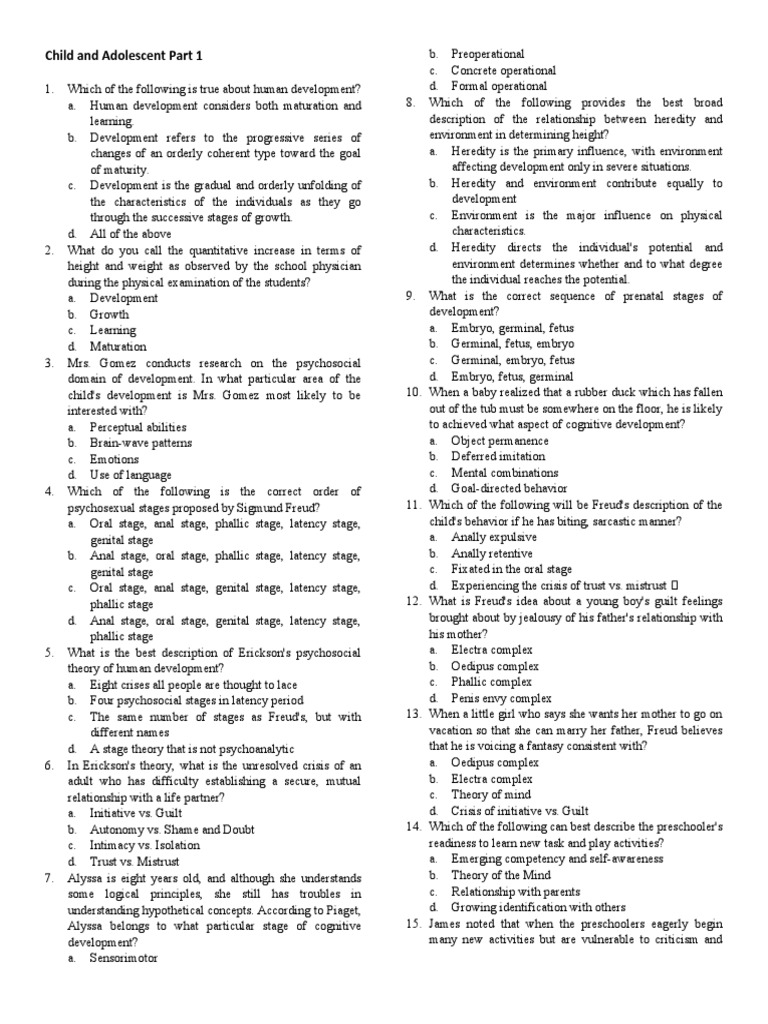 Understanding Human Development Stages | PDF | Learning | Developmental ...