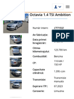 CT71532 - Skoda Octavia 1.4 TSI Ambition