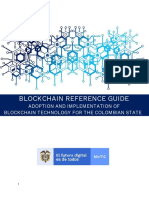 Blockchain Reference Guide Adoption and Implementation of Blockchain Technology For The Colombian State
