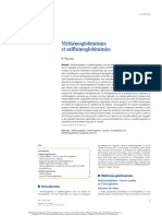 Méthémoglobinémies Et Sulfhémoglobinémies: H. Wajcman