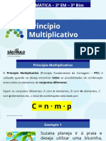 Princípio Multiplicativo