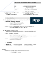 Le Comparatif Et Superlatif