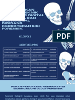 Kelompok 9 - Aplikasi Teknik Radiografi Digital Intraoral Dan Ekstraoral Di Bidang Forensik Kedokteran Gigi