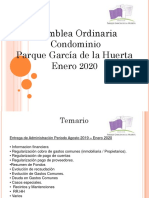 Asamblea Ordinaria Enero 2020 PGDLH